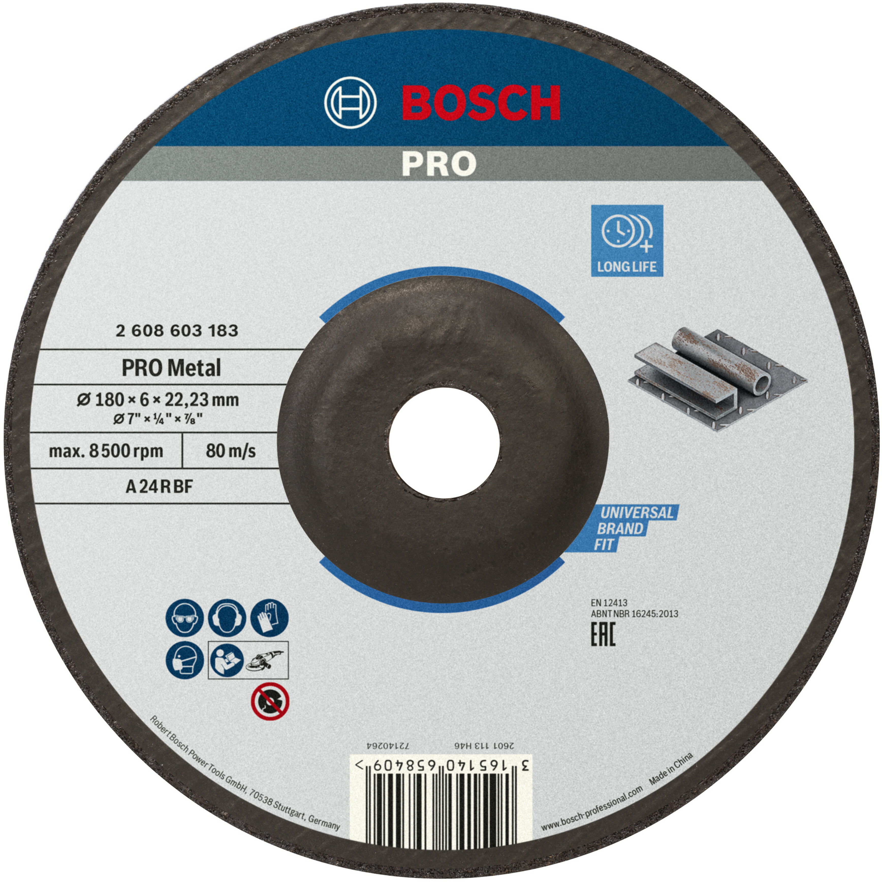 Spantang GDG - 6mm - Accessoires voor slijpers en schuurmachines