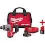 MILWAUKEE M12 FHAC16-501BRF Marteau perforateur compact sans fil FUEL SDS-Plus dans un sac de transport (1x batterie 5.0Ah + chargeur) - 4933500781