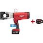 MILWAUKEE M18 HCC45-522C FORCE LOGIC hydraulic cordless cable cutter 44mm in transport case (1x 5.0Ah/1x 2.0Ah battery + charger) - 4933459266