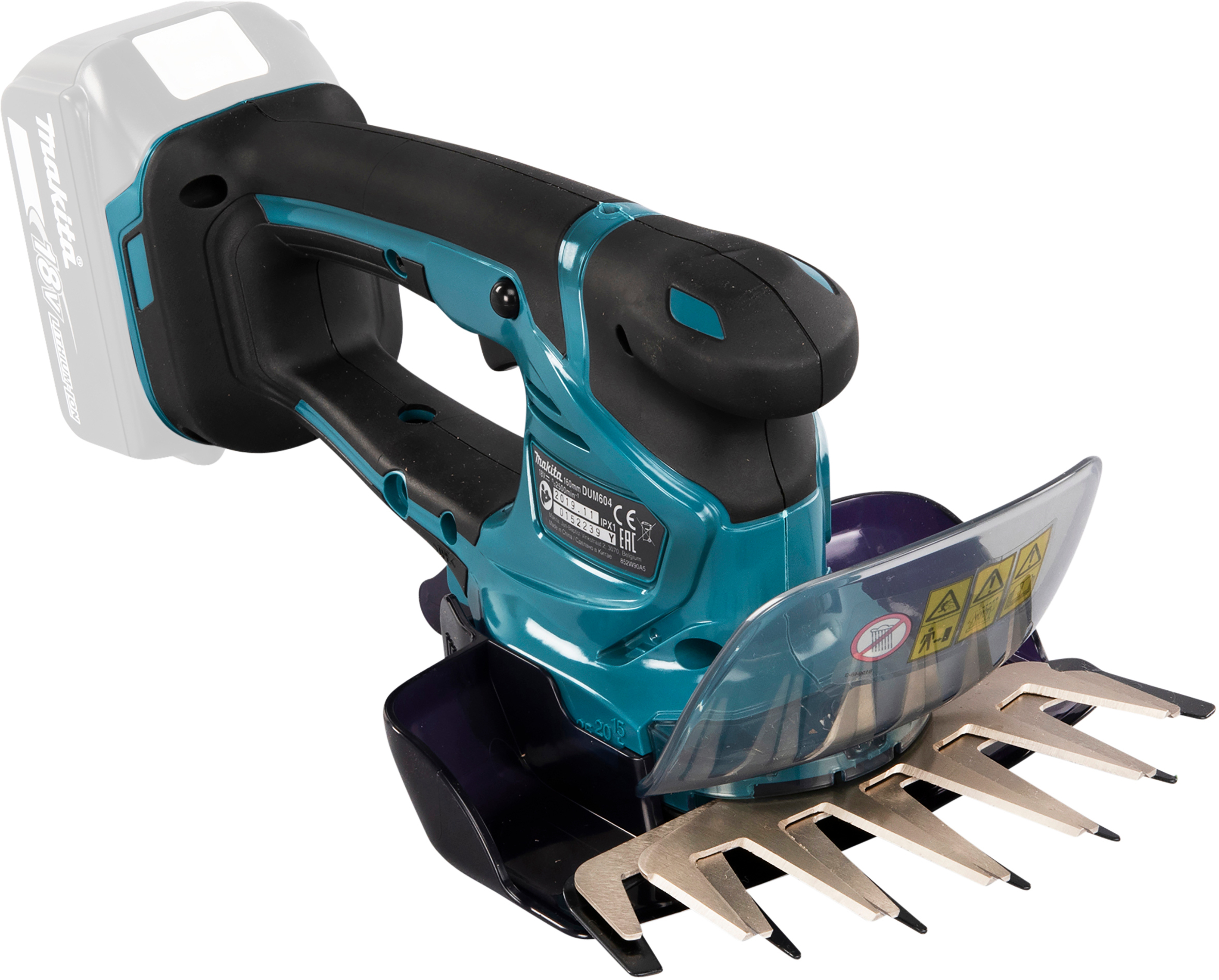 MAKITA DUM604ZX 18V accu-gras- en heggenschaar 16cm/20cm (zonder