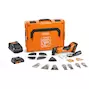 FEIN AMM 500 Plus Top AS MultiMaster 18V oscillant sans fil en L-BOXX 136 (2x 2.0ah batteries + chargeur) - 71293864000