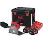 MILWAUKEE M18 FPS55-552P FUEL cordless hacksaw 55mm in PACKOUT XL Tool Box (2x 5.5Ah battery + charger) - 4933478778