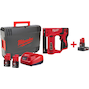 MILWAUKEE M12 BST-202X agrafeuse sans fil subcompacte en HD Box (2x 2.0Ah batterie + chargeur) - 4933459635