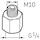 Category Skf straight reducing fitting
