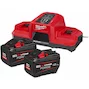 MILWAUKEE M18 FORGENRG-122DBSC accu-laadset (2x 12,0Ah accu + M18 DBSC superlader) - 4933498614