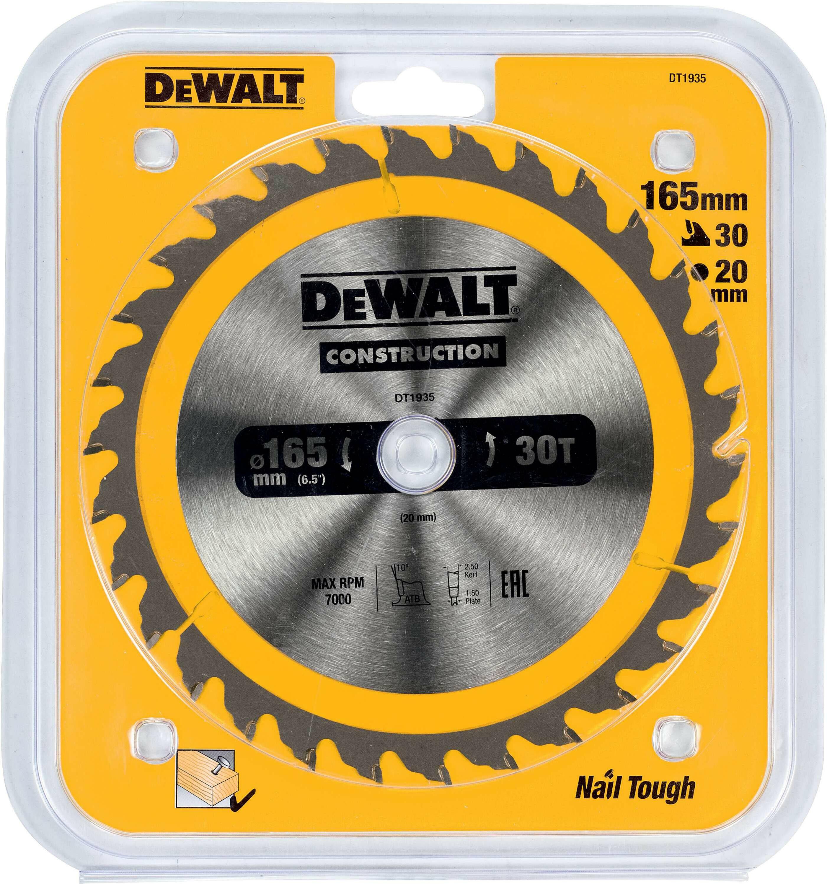 DEWALT DT1922-QZ Circular Saw Blade Stainless Steel/ Stainless Steel Stainless Steel Stationary 355x254x90t 175 215 Mtcgr 10 135149 - View #3