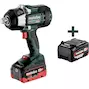 METABO SSW 18 LTX 1750 BL accu-slagschroevendraaier/-slagmoersleutel in metaBOX 145 L (2x 5,5Ah accu + lader) - 602402660