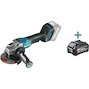 MAKITA GA013GZ01 40Vmax XGT angle grinder 125mm with spoon switch in MAKPAC (without battery and charger)