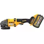 DEWALT DCG418SHDX2-QW 54V XR FLEXVOLT angle grinder 125mm with deadman's switch in TSTAK (2x 3Ah battery + charger)