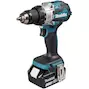 MAKITA DHP489RTJ 18V accu-klopboorschroefmachine in MAKPAC II (2x 5,0Ah accu + lader)