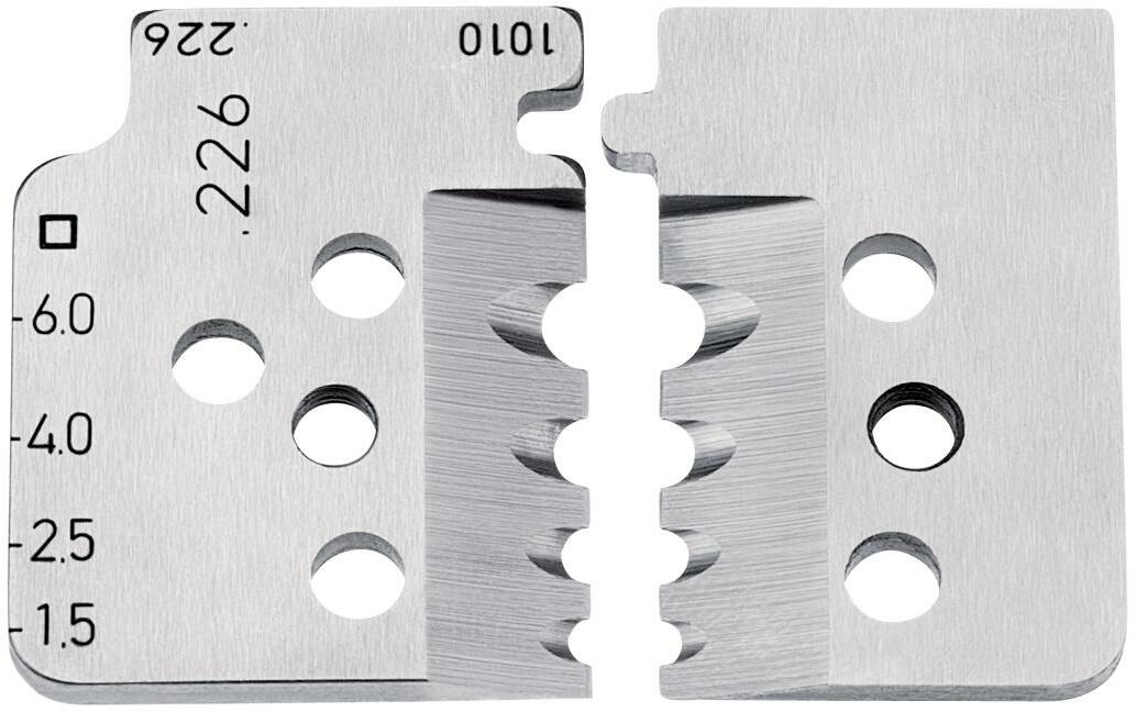 KNIPEX 12 19 12 1 juego de cuchillas de recambio para 12 12 12 – KNIPEX