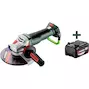 METABO WPBA 18 LTX BL15-180 Quick DS haakse accu-slijper in metaBOX 165 L (zonder accu en lader) - 601746840