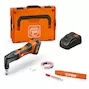 FEIN ABLK 18 1.6 E AS Set ciseaux à onglets sans fil jusqu'à 1,6 mm en L-Boxx 136 (1x batterie 5.0Ah + chargeur) - 71321163000