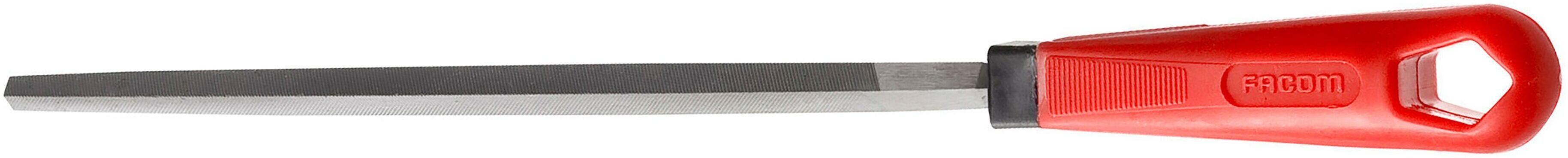 LIBRATON 20 cm platte metalen vijl, metalen vijl, koolstofstalen vijl met ergonomische handgreep, handvijl voor metaal, metaalbewerking, hout