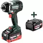 METABO SSW 18 LTX 800 BL accu-slagschroevendraaier/-slagmoersleutel in metaBOX 145 L (2x 5,5Ah accu + lader) - 602403660