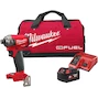 MILWAUKEE M18 FQID-501BRF Visseuse à chocs sans fil hydraulique FUEL SURGE 1/4" Hex en mallette de transport (1x batterie 5.0Ah + chargeur) - 4933500777