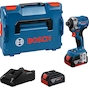 BOSCH GDR 18V-215 cordless impact wrench in L-BOXX 136 (2x 4.0Ah battery + charger) - 06019N2002