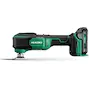 HIKOKI CV18DAWRZ Outil multifonction sans fil 18V avec set d'accessoires en HSC II (2x 2.0Ah batterie + chargeur)