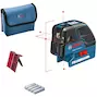 BOSCH GCL 25 combilaser rood in opbergetui (4x 1,5V AA batterij) - 0601066B00