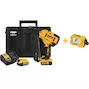 DEWALT DCN650P2-QW 18V XR Brushless 15Ga accu-afwerktacker in TSTAK (2x 5,0Ah accu + lader)