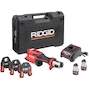 RIDGID RP 251 Outil de pressage à batterie 12V avec mâchoires en V dans la mallette (2x 2.5Ah batterie + chargeur) - 78268