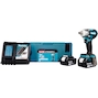 MAKITA 18V LXT cordless impact spanner 1/2" 330Nm in MAKPAC II (2x 5.0Ah battery + charger) - DTW300RTJ