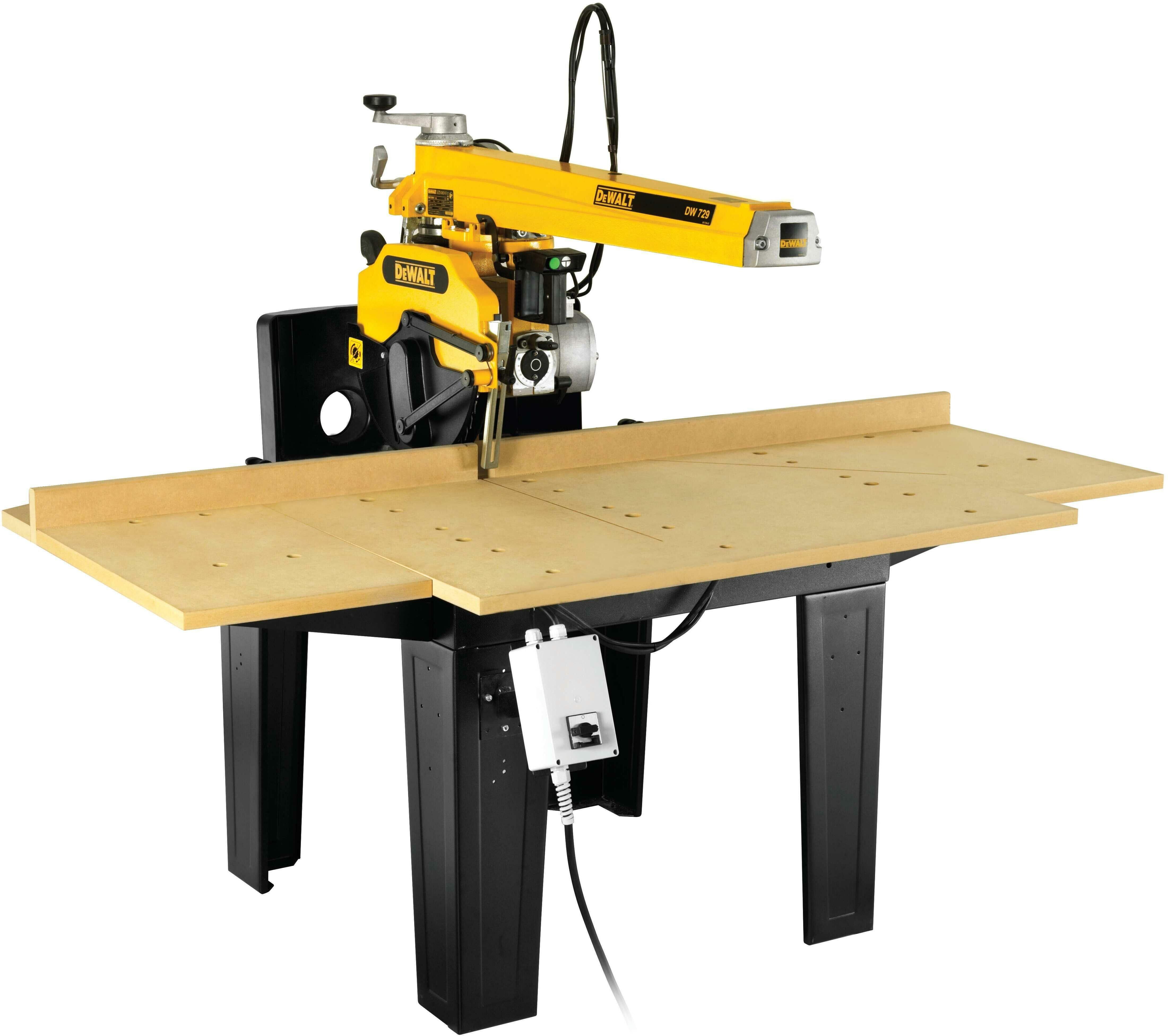 DEWALT DW729KN-XS radiaalzaagmachine 350mm 4000 W 3-fase 400V | Klium