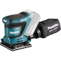 MAKITA DBO480ZJ 18V LXT accu-vlakschuurmachine 112 x 102 mm in MAKPAC II (zonder accu en lader)