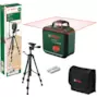 BOSCH PLL 360-1 Set Laser de ligne rouge en sacoche + trépied 1,2m (2x piles AA) - 0603663L01