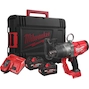 MILWAUKEE M18 ONEFHIWF1-802X FUEL ONE-KEY cordless impact spanner 1" with friction ring in HD Box (2x 8Ah FORGE battery + charger) - 4933499254