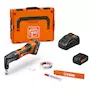 FEIN ABLK 18 1.6 E AS Set ciseaux à onglets sans fil jusqu'à 1,6 mm dans la L-Boxx 136 (2x batterie 5.0Ah + chargeur) - 71321164000