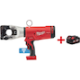 MILWAUKEE M18 HCC45-0C FORCE LOGIC hydraulic cordless cable cutter 44mm in transport case (without battery and charger) - 4933459265