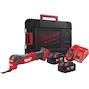 MILWAUKEE M18 FMT-502X FUEL cordless multitool in HD box (2x 5.0Ah battery + charger) - 4933478492