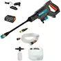 GARDENA AquaClean 24/18V P4A Premium Set medium accu-drukreiniger met accessoireset (1x 2,5Ah accu + lader) - 14800-31