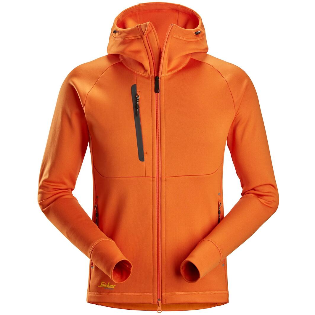 SNICKERS 8026 Veste à capuche FlexiWork en Polartec Power Stretch avec ...