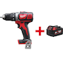 MILWAUKEE M18 BDD-0 compact cordless drill driver (without battery and charger) - 4933443530