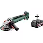 METABO WPB 18 LT BL 11-125 haakse accu-slijper in doos (zonder accu en lader) - 613059850