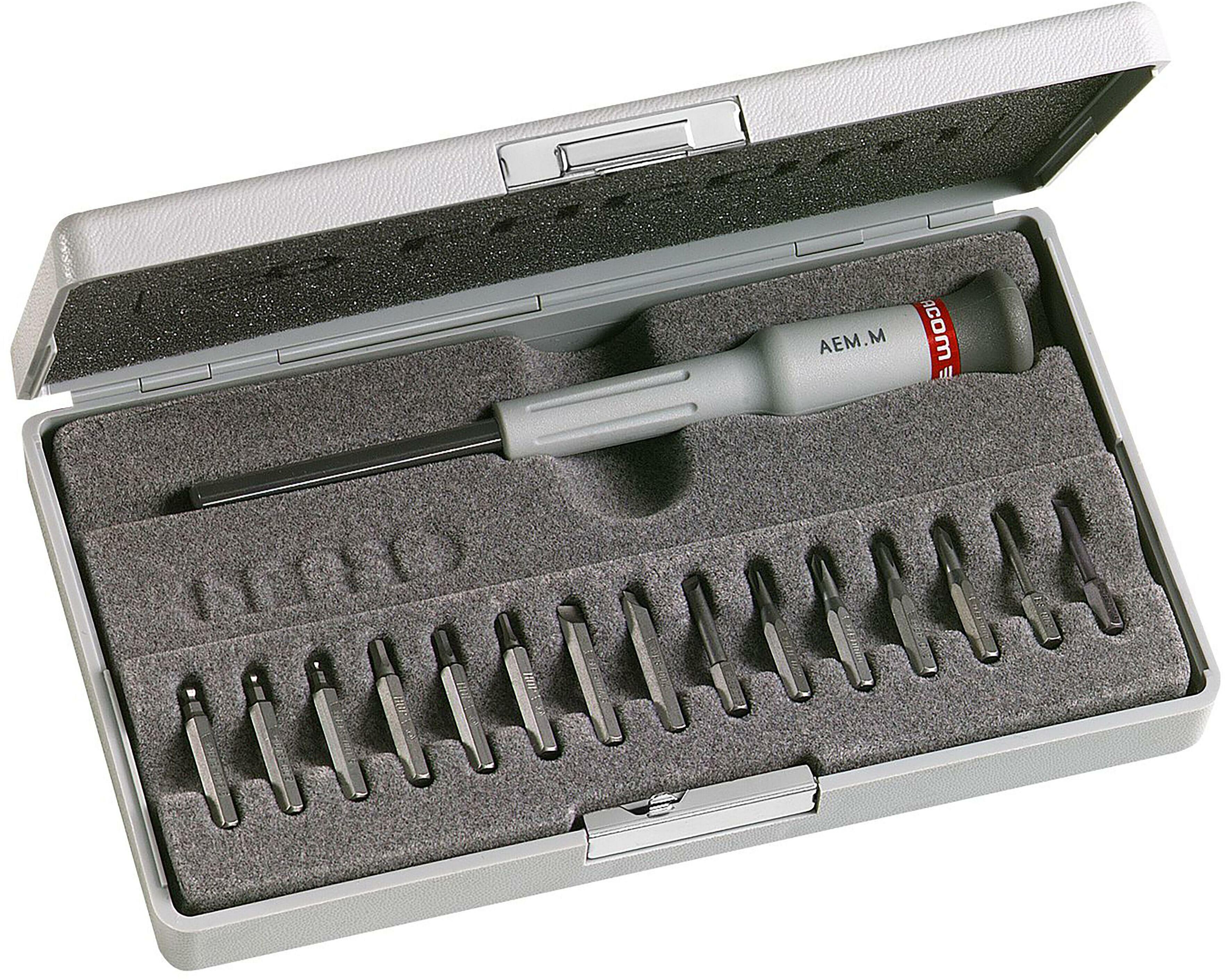 FACOM AEM.J1 Micro-Tech tool set with screwdriver and bits 16-piece ...