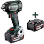 METABO SSW 18 LTX 550 BL accu-slagschroevendraaier/-slagmoersleutel in metaBOX 145 (2x 5,2Ah accu + lader) - 602404650