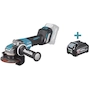 MAKITA GA044GZ 40Vmax XGT haakse accu-slijper 125mm X-LOCK met lepelschakelaar (zonder accu en lader)