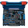 BOSCH GSR 12V-15 accu-schroefboormachine + 8 handtools in L-BOXX 102 (2x 2,0Ah accu + lader) - 060186810R