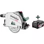 METABO KT 18 LTX 66 BL accu-invalcirkelzaag 66mm 165mm in metaBOX 340 (2x 8,0Ah accu + lader) - 601866810