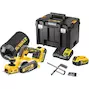 DEWALT DCP580P2-QW 18V XR brushless cordless planer + dust bag in TSTAK case (2x 5.0Ah battery + charger)