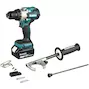 MAKITA DHP492RT3J Perceuse à percussion sans fil 18V LXT en Makpac II (3x batterie 5.0Ah + chargeur)