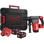 MILWAUKEE M18 ONEFHPX-552X FUEL ONE-KEY accu-combihamer SDS-plus 32 mm FIXTEC in HD Box (2x 5,5Ah accu + lader - 4933478496