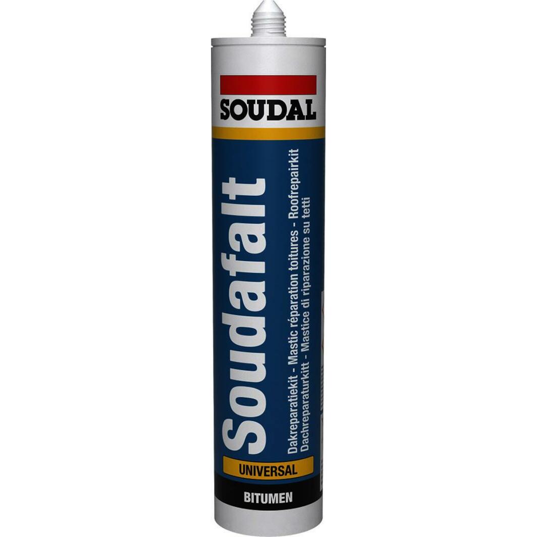 Dach- Und Dachrinnendichtmittel Schwarz - Soudal Soudafalt Bitumen