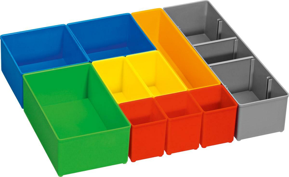 i-BOXX 72 Assortimentsdoos transparante set, 3-delige set (grijs) met