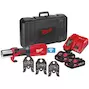 MILWAUKEE M18 ONEBLHPT-302C V-SET FORCE LOGIC ONE-KEY Brushless accu-perstool + 3 V-bekken in koffer (2x 3,0Ah accu + lader) - 4933478308