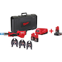 MILWAUKEE M12 ONEHPT-202C U-Set ONE-KEY accu-persgereedschap met 3 U-persbekken in koffer (2x 2,0Ah accu + lader) - 4933481037