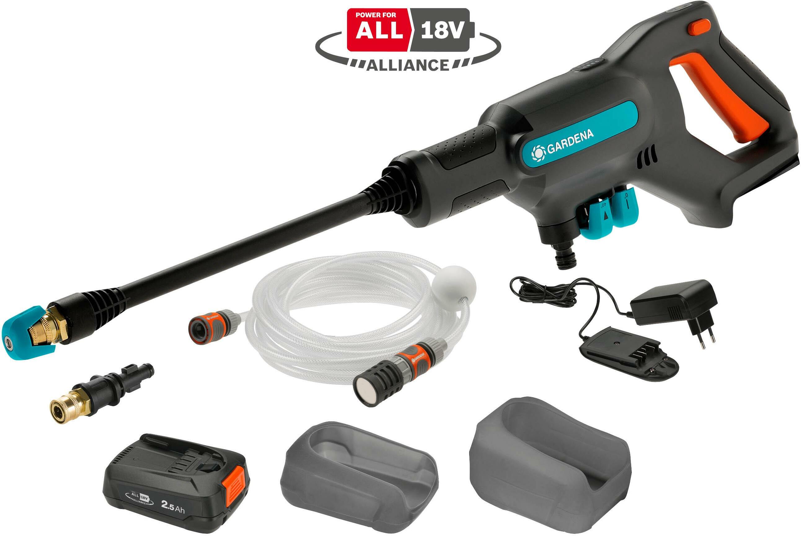 Gardena accu medium drukreiniger aquaclean 24/18v solo - AVRI Bloem- en